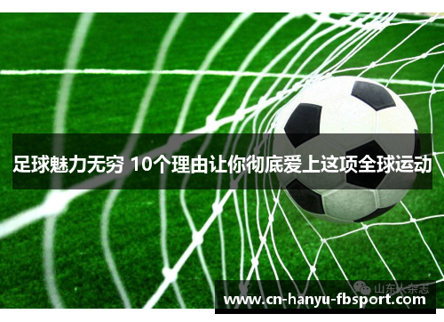 足球魅力无穷 10个理由让你彻底爱上这项全球运动
